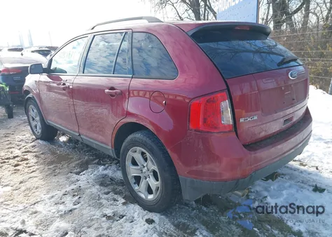 2013 Ford Edge Sel z USA, uszkodzony, nr VIN 2FMDK4JC6DBB29095